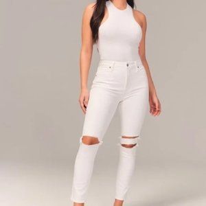 Abercrombie & Fitch The Skinny High Rise Jeans sz 25 L / 0 L
